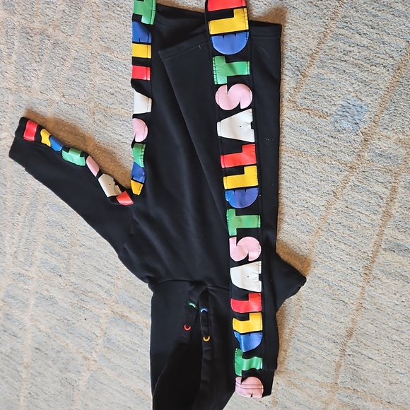 Stella McCartney Kids STELLA LOGO Sweater Dress Black Size 3 - Picture 7 of 12